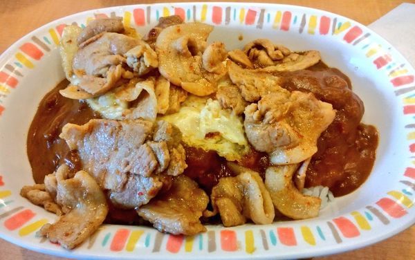 「スタミナ・焼き」@バーグ 吉野町店の写真