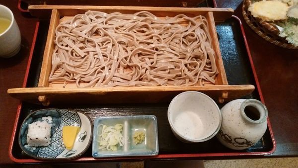 「いなか蕎麦＋野菜天」@庄内そば 旬の写真