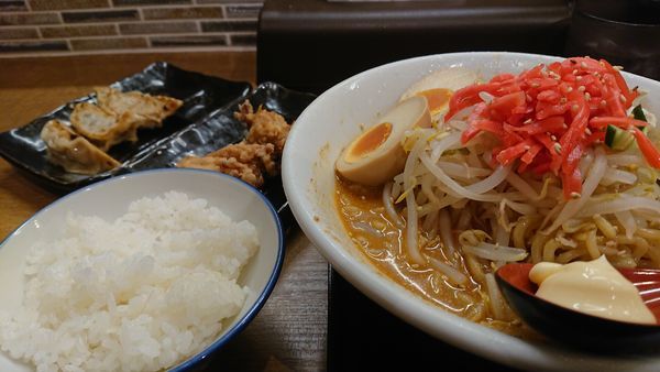 「冷やし百年味噌ラーメン」@マルキン本舗 東松山店の写真
