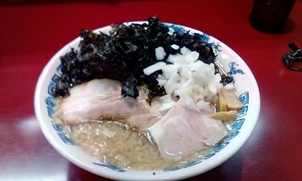 「岩のり燕三条ラーメン」@らーめん ふじとんぼの写真