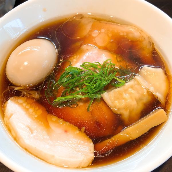 「特製鶏中華そば ¥1100」@中華そば 馨の写真