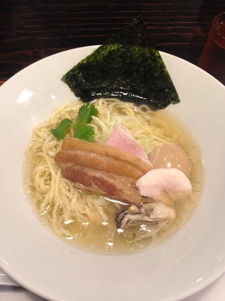 「ぬちまーす 塩そば 特製 900円」@中華そば ひしおの写真