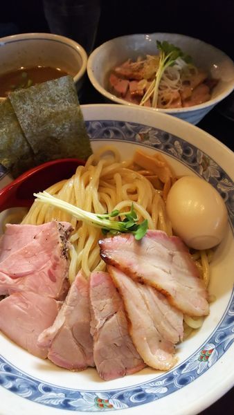 「特製つけ麺＋塩ぶた丼」@麺処 夏海の写真