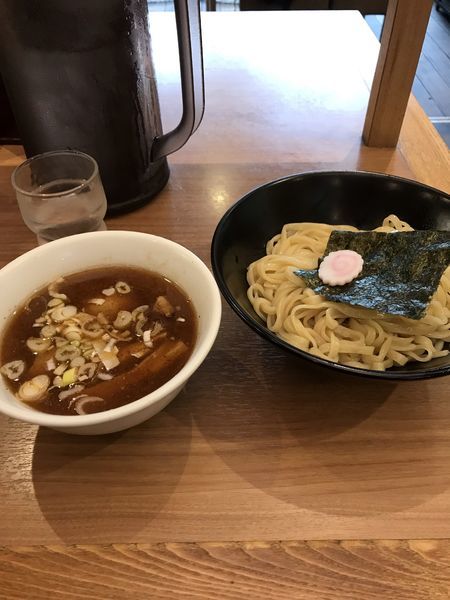 「つけ麺+味玉」@せたが屋 品川店の写真