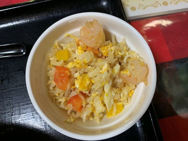「トムヤムクンラーメンセット」@本場タイ料理 いなかむらの写真