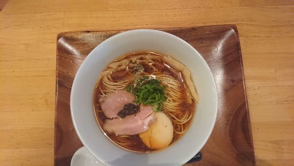 「ポルチーニ醤油らぁ麺」@入鹿（IRUCA）-Tokyo-の写真