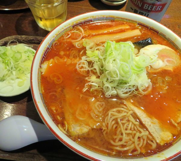 「旨辛味噌＋葱（860円＋100円）」@支那そば 伊藤の写真