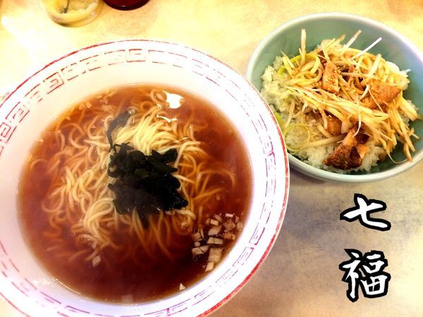 「ネギ丼セット￥500(ランチ)」@ラーメンショップ七福 草加店の写真