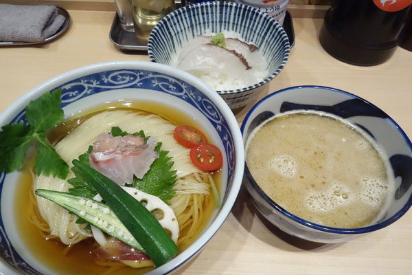「【限定】金目鯛つけ麺」@寿製麺 よしかわ 西台駅前店の写真