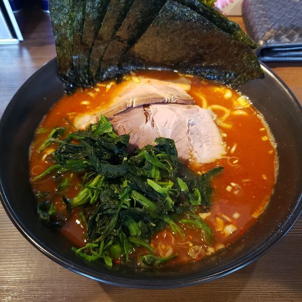 「美辛ラーメン2辛」@ラーメン 萩原家 藤沢店の写真