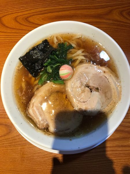 「らぁめん(醤油) 750円」@らぁめん 生姜は文化。の写真