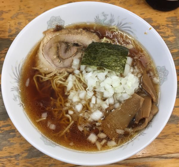 「ラーメン(並・そば粉入り中華麺)420円他」@丸幸の写真
