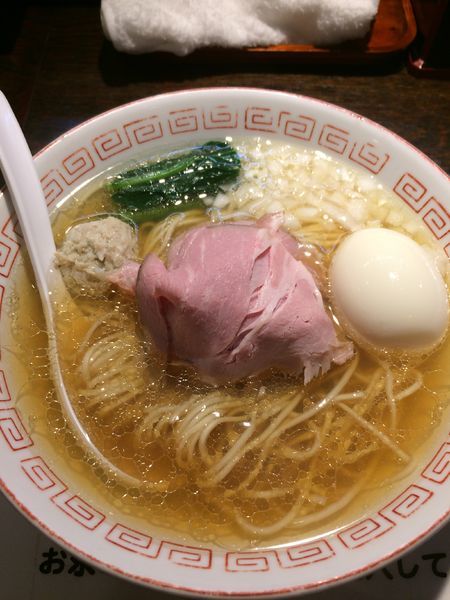 「味玉煮干しラーメン900円」@らぁめん小池の写真