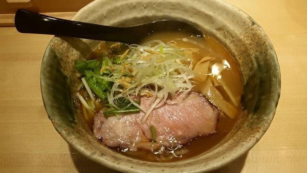 「焼きあご塩らー麺」@焼きあご塩らー麺 たかはし 新宿本店の写真