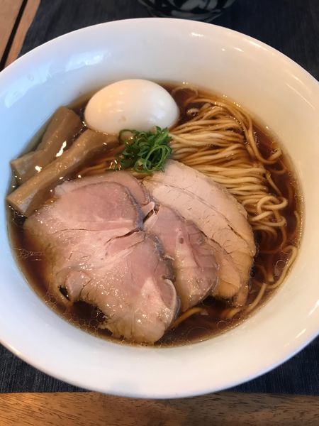 「醤油そば（大盛）＋味玉」@53'sNoodleの写真