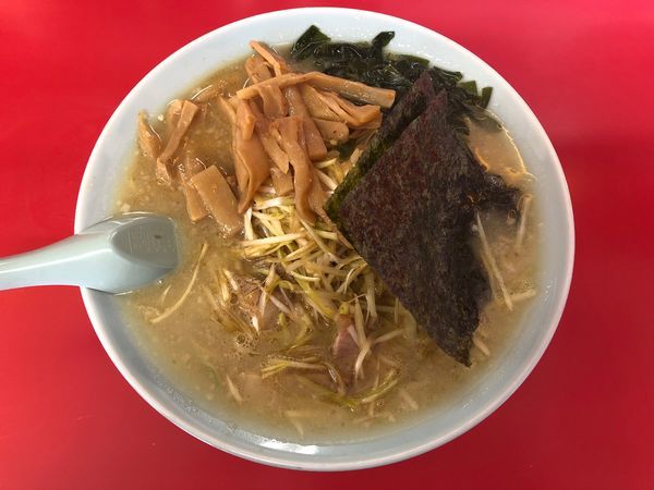 「ネギラーメン＋メンマ増し」@ラーメンショップ 太田店の写真