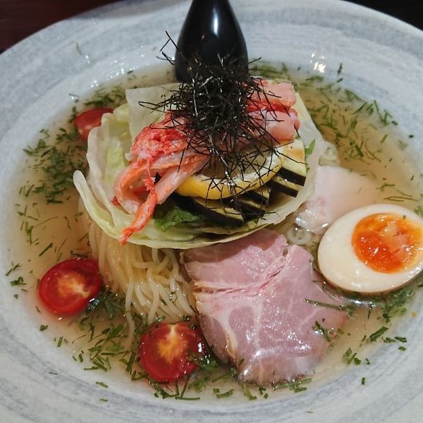 「塩冷麺2019 1200円」@NAMBA 龍旗信RIZE 大阪なんば店の写真