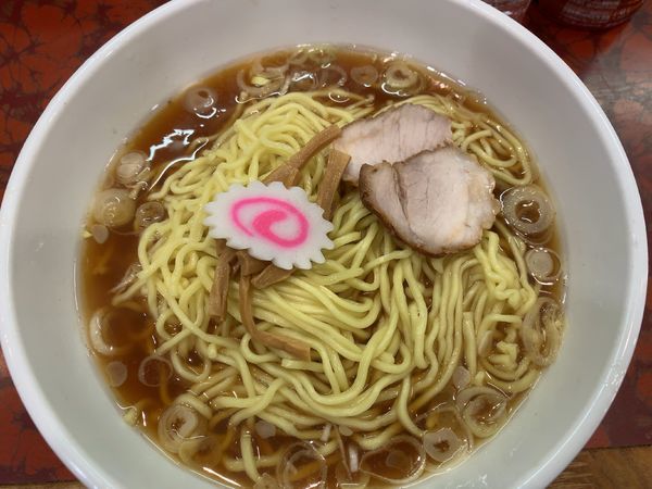 「中華そば600円」@赤坂味一の写真