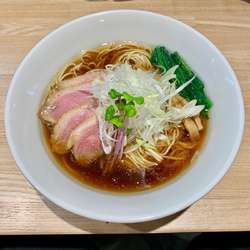 中華ソバ鴨チャーシュー増し