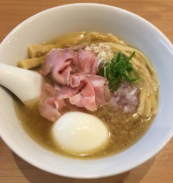 「特製らぁ麺  金目鯛茶漬け」@らぁ麺 鳳仙花の写真