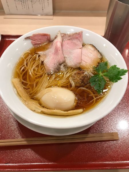 「ラーメン」@麦と麺助 新梅田中津店の写真