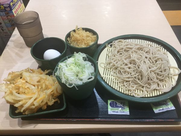 「朝そば玉子+おろし・薬味多め（￥330+クーポン）」@ゆで太郎 竹橋店の写真