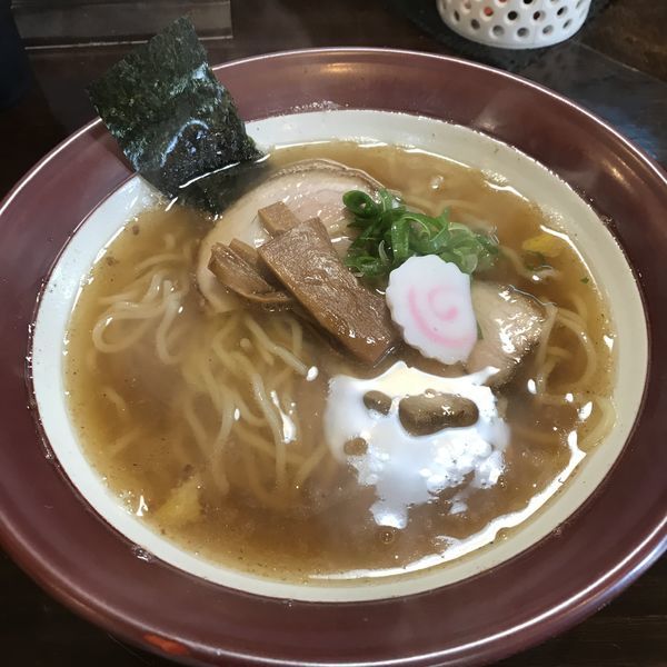 「魚介濃味そば」@中華そば 醤武屋の写真