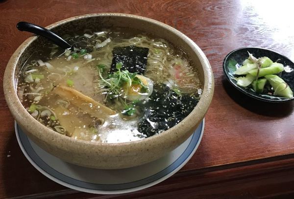 「塩ラーメン（600円）」@手打らーめん HIROの写真