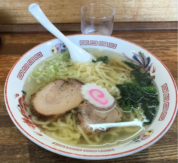 「塩ラーメン（600円）」@白河手打ラーメン かづ枝の写真