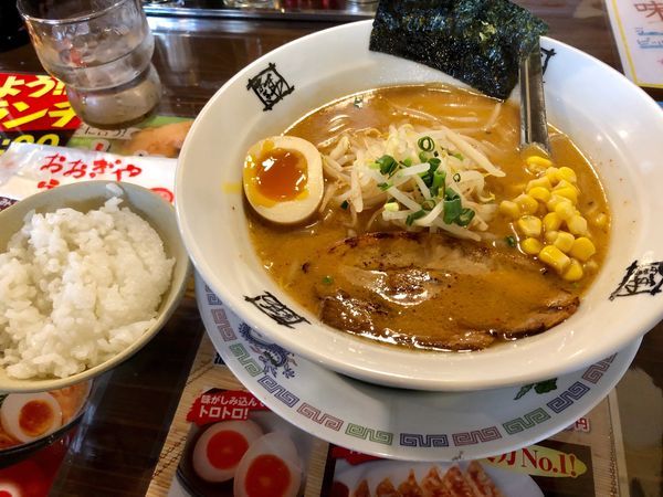 「まる特味噌ラーメン」@おおぎやラーメン 行田店の写真