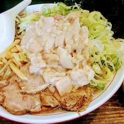 ラーメン(身入りＷ)+ネギ･ニンニク