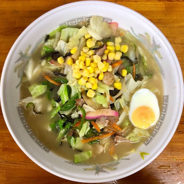「野菜ラーメン (750円)」@マルチョンラーメンの写真