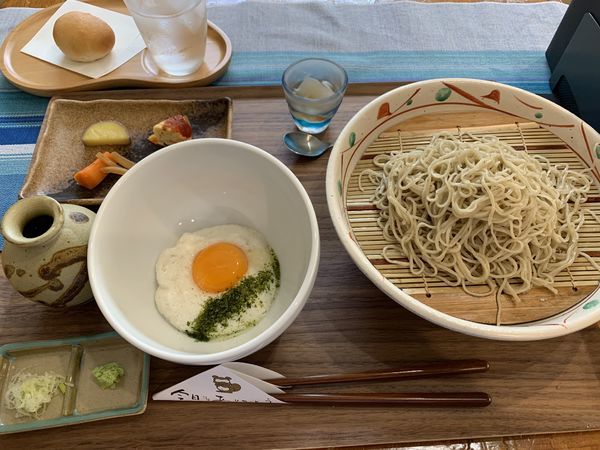 「とろろそば 900円」@目白大村庵 那覇店の写真