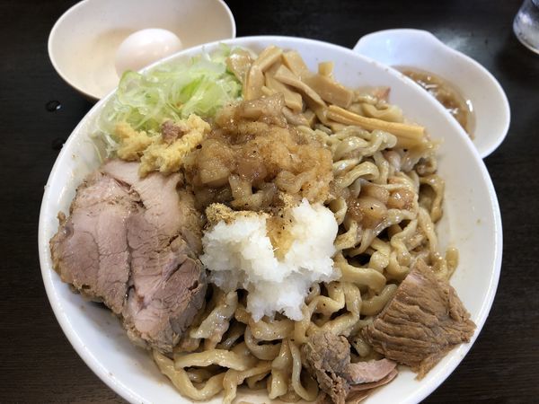 「冷やしまぜそば」@ラーメンどでん 大宮店の写真