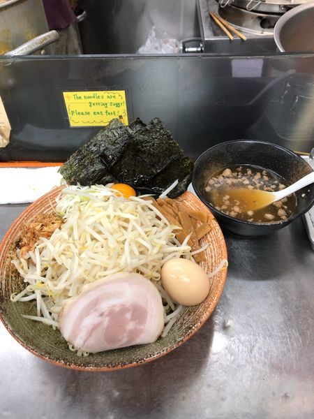 「鮑肝出汁のまぜそば大盛り」@覆麺 智の写真