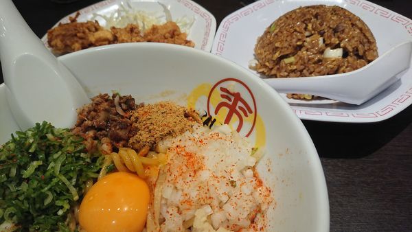 「まぜそばR」@来来亭 坂戸店の写真