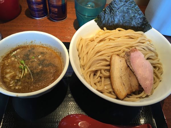 「ニボトンつけ麺 大盛」@中華そば 蓮の華の写真