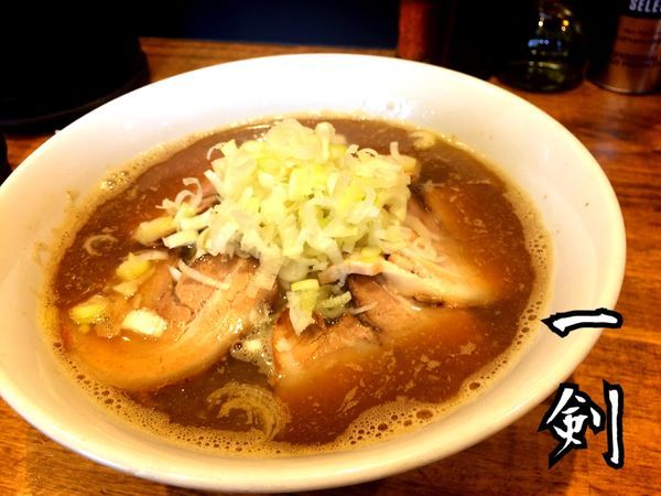 「中華そば￥680」@煮干し中華そば 一剣の写真