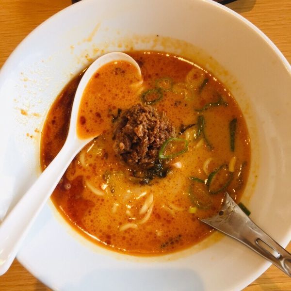 「博多坦々麺 850＋税」@博多一風堂 武石インター店の写真