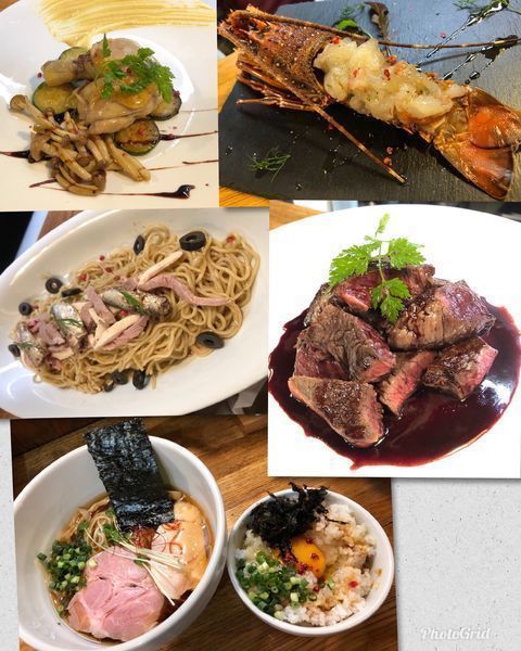 「貸し切りコース料理＋鶏清湯醤油(冷やしで)」@麺庵 小島流の写真