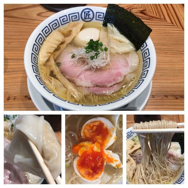 「特製塩そば 1,070円」@soba.shoの写真