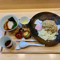 つけ麺＋お出汁割り