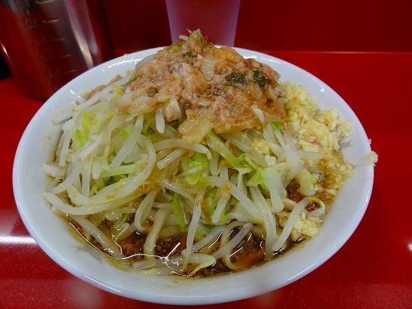 「ラーメン700円　ニンニク脂」@ラーメン二郎 越谷店の写真