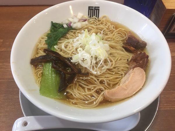 「醤油そば800円+大盛100円　900円」@竹末東京プレミアムの写真