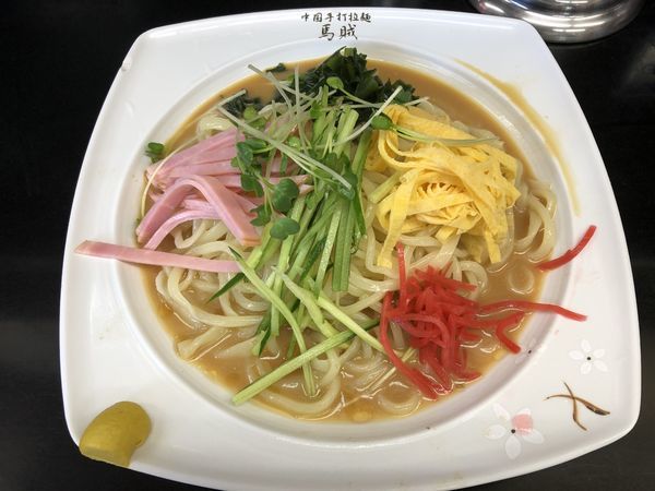 「冷し中華」@中国手打拉麺 馬賊 日暮里店の写真