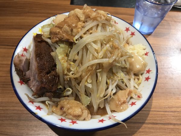 「ラーメン小（ヤサイニンニクアブラ）」@ラーメン☆ビリープラスの写真