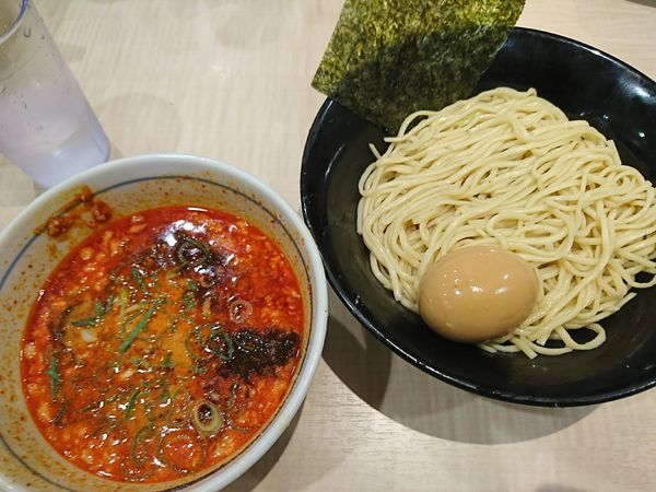 味玉麻辣坦々つけ麺 780円 替玉千里眼 志木店のレビュー ラーメンデータベース