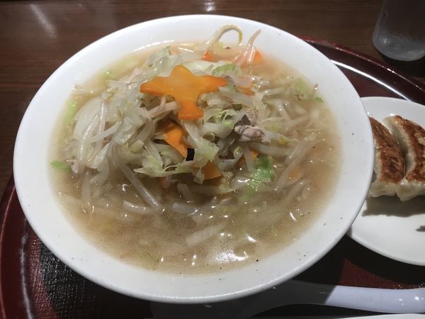 「タンメンセット」@餃子とタンメン 天の写真