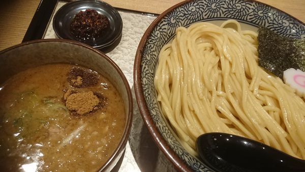 「濃厚つけ麺（４００G）」@中華そば 葵 ララガーデン川口店の写真