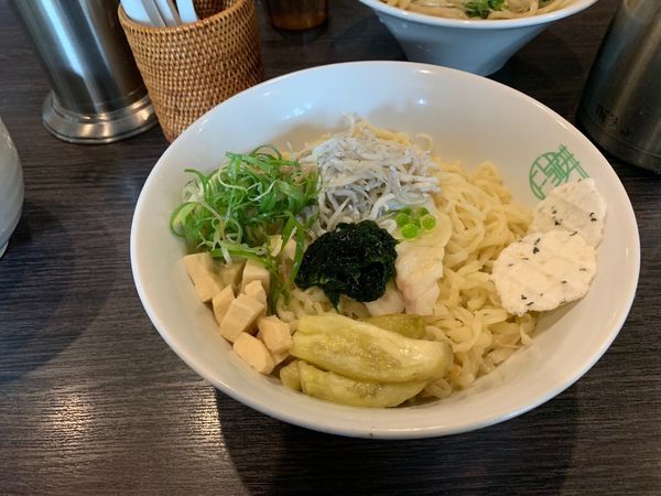 「しらすと生海苔の鯛の香りあえそば」@中華蕎麦 瑞山（ZUIZAN）の写真